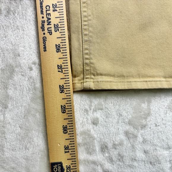 The Limited Pants Womens 4 Classic Khaki Chinos Jeans Straight Leg Mid Rise - Picture 3 of 9
